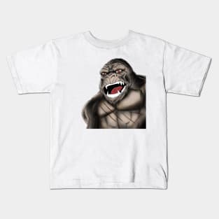 kong the gorilla ape Kids T-Shirt